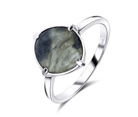 Labradorite Silver Rings NSR-2213